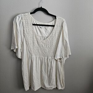 Wonderly Cream Blouse